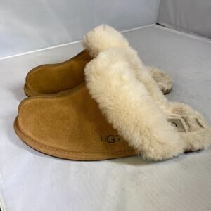 UGG Chestnut Brown Scuffette II Slippers 7